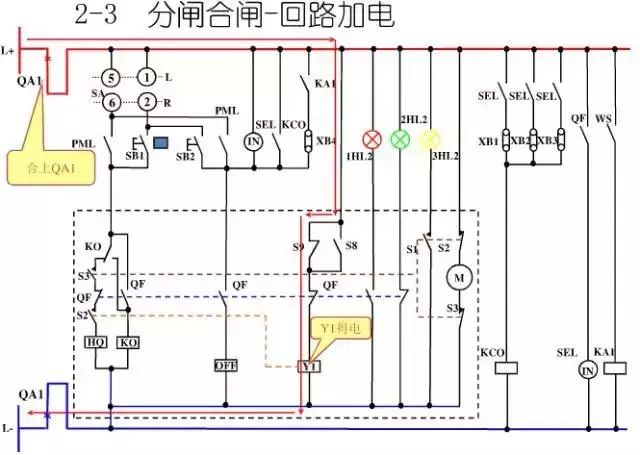 圖10KV開(kāi)關(guān)柜控制保護(hù)動(dòng)作原理