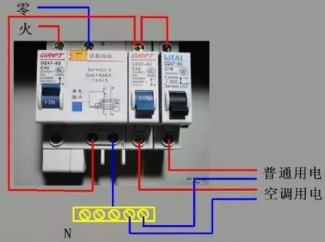 詳細(xì)說明了電氣設(shè)計(jì)中配電箱配電柜的接線圖。